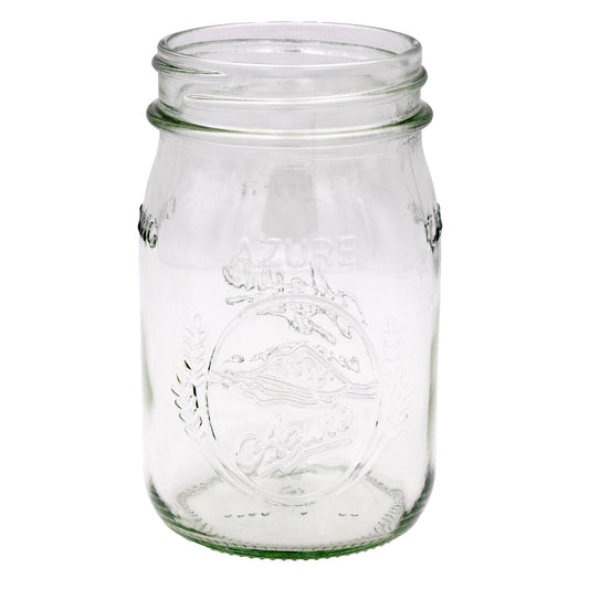 Azure Standard 16oz Regular Mouth Pint Mason Jar - Single Jar