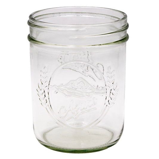 Azure Standard 16oz Wide Mouth Pint Mason Jar - Single Jar