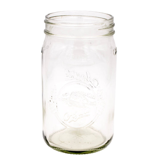 Azure Standard 32oz Wide Mouth Quart Mason Jar - Single Jar