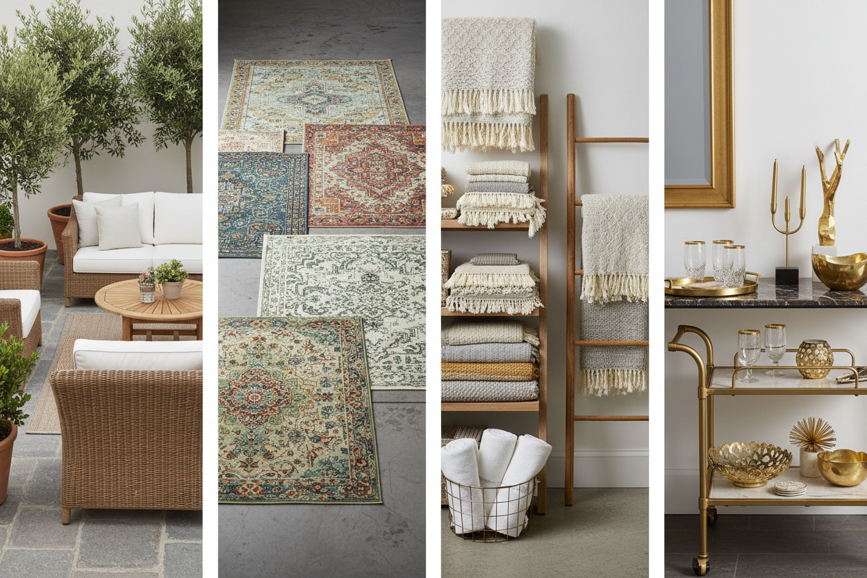 Organized vertical grid collage