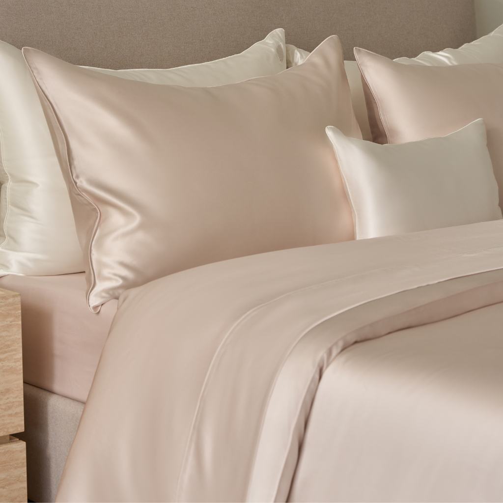 Charmeuse Silk Flat Sheet - Machine Washable