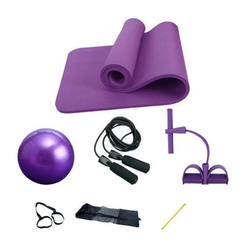 Deluxe Yoga Fitness 5 pcs Exercise Set 