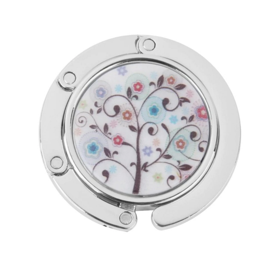 Graphic Purse Hanger Handbag Hook in Silver (9 options)