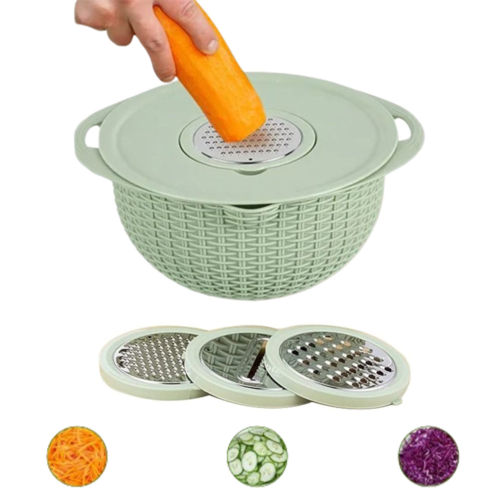 4-in-1 Stainless Steel Colander Set Versatile Kitchen Strainer_3